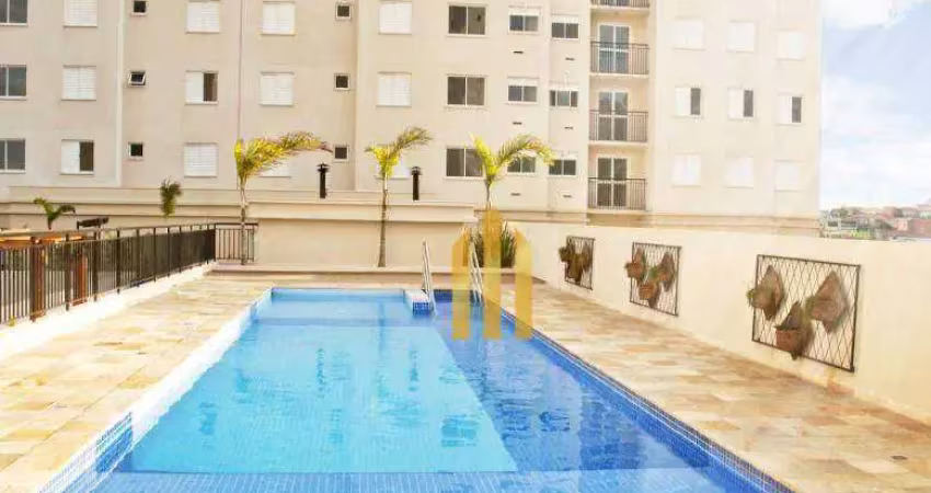 Apartamento com 2 dormitórios, 42 m² - venda por r$ 280.000,00 ou aluguel por r$ 2.469,00/mês - jardim las vegas - guarulhos/sp