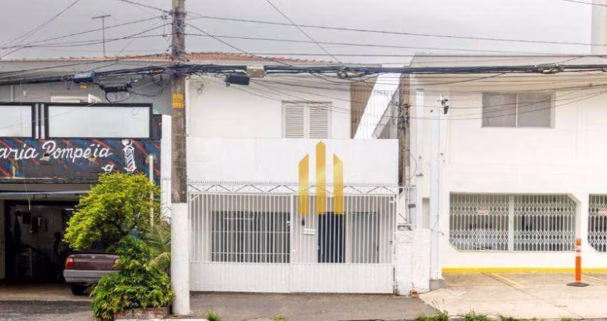Sobrado, 180 m² - venda por R$ 1.600.000 ou aluguel por R$ 7.416/mês - Vila Pompeia - São Paulo/SP