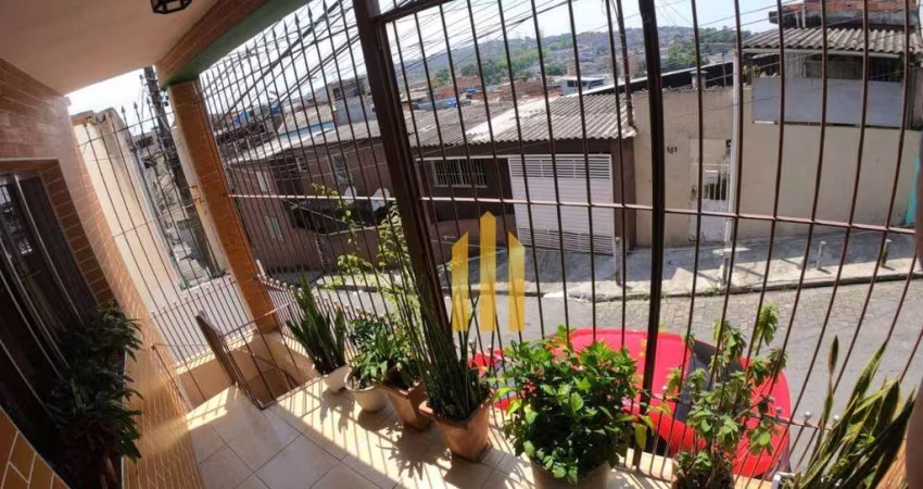 Sobrado com 3 dormitórios para alugar, 230 m² por R$ 3.400,00/mês - Jardim Francisco Mendes - São Paulo/SP