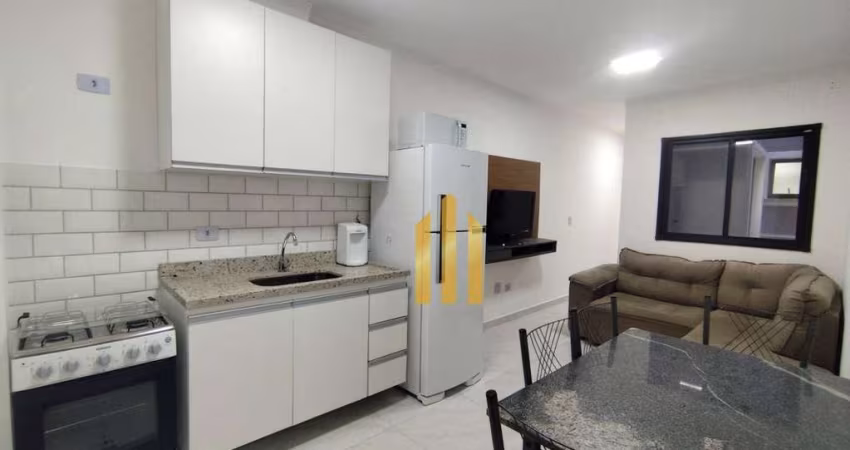 Apartamento com 1 dormitório para alugar, 30 m² por R$ 2.300,00/mês - Santana - São Paulo/SP