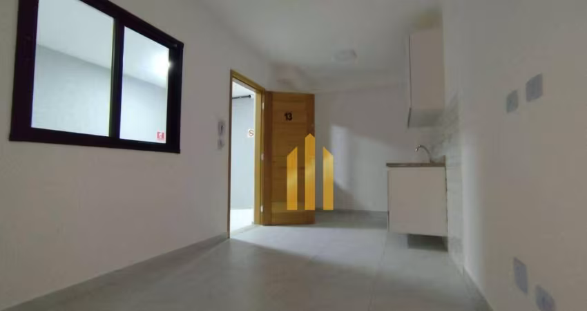 Apartamento com 1 dormitório para alugar, 24 m² por R$ 1.650,00/mês - Santana - São Paulo/SP