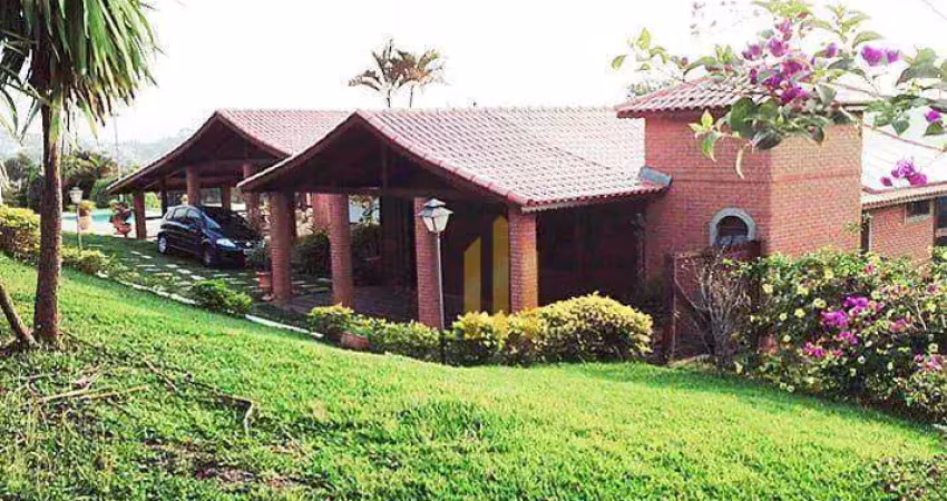Chácara com 2 dormitórios à venda, 5000 m² por r$ 3.000.000,00 - terras de santa cruz - jundiaí/sp