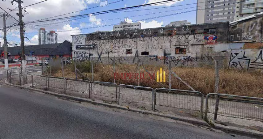 Terreno para alugar, 360 m² por r$ 16.742,52/mês - belenzinho - são paulo/sp