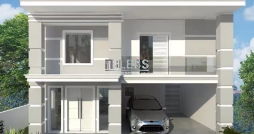 CASA À VENDA COM ESTILO NEOCLÁSSICO NO CONDOMÍNIO BRISAS DA MATA - JUNDIAÍ! EM FASE DE CONSTRUÇÃO, 3 SUÍTES, ÁREA GOURMET E 4 VAGAS