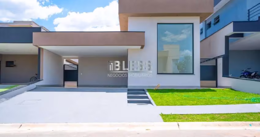 Casa de alto padrão com 3 quartos e 4 vagas de garagem no condomínio gran ville são venâncio em itupeva-sp