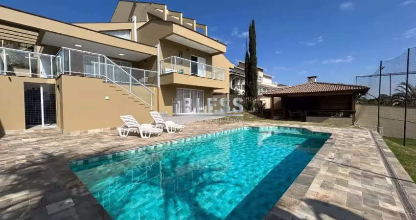 Casa à venda (porteira fechada) no condomínio de alto padrão quartier les residences - caxambú - jundiaí - cc00451