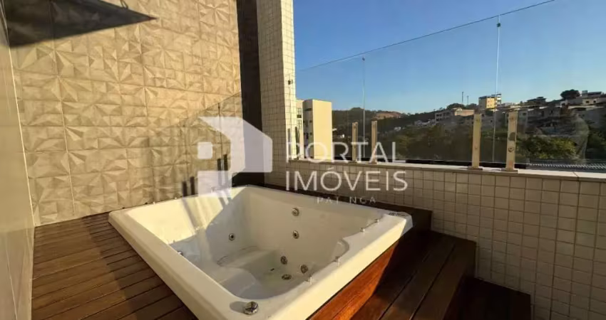 Cobertura duplex para venda, 3 suítes, 2 vagas, cidade nobre - ipatinga/mg - co567