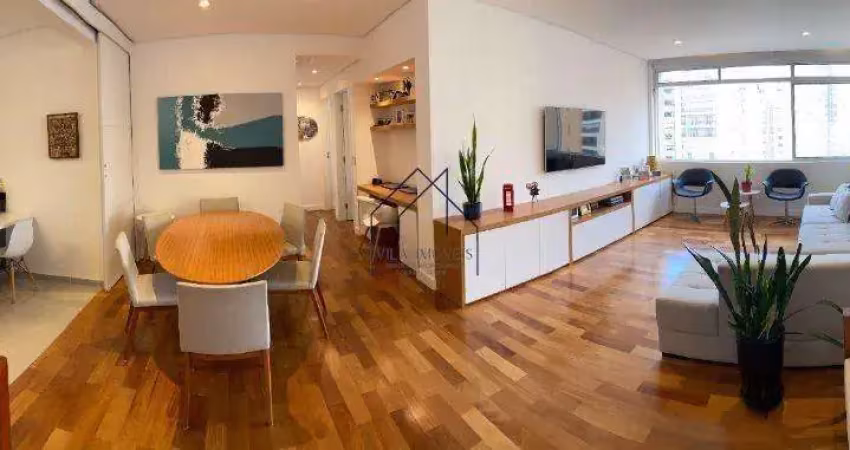 Apartamento à venda em são paulo, paraíso, com 3 quartos, com 120 m²