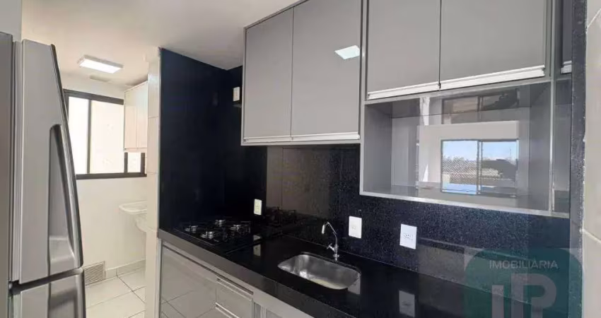 Apartamento com 2 dormitórios para alugar, 52 m² por r$ 2.212,39/mês - condomínio residencial paris - sorocaba/sp