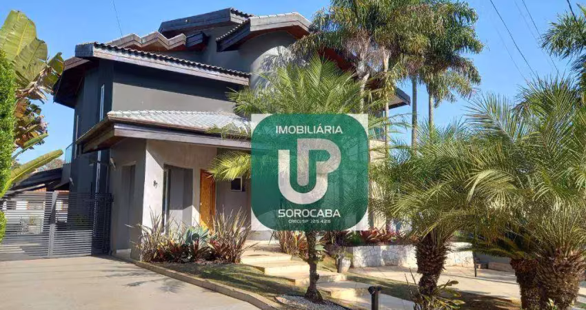 Sobrado com 3 dormitórios à venda, 733 m² por R$ 3.500.000,00 - Condomínio Vivendas do Lago - Sorocaba/SP