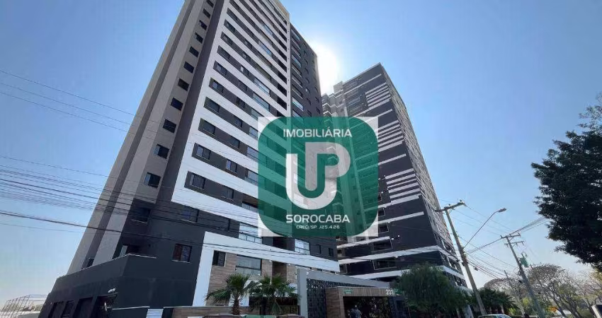 Apartamento com 1 dormitório para alugar, 46 m² por R$ 2.528,29/mês - Condomínio Edifício Connect Planeta - Sorocaba/SP