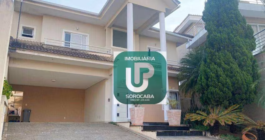 Sobrado com 4 dormitórios, 360 m² - venda por R$ 1.900.000,00 ou aluguel por R$ 11.650,00/mês - Condomínio Granja Olga I - Sorocaba/SP