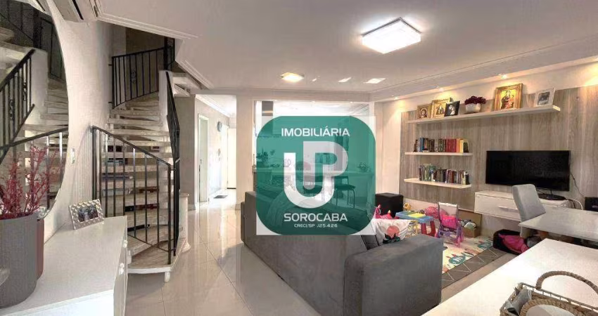 Sobrado com 3 dormitórios à venda, 108 m² por R$ 790.000,00 - Condomínio Villa Santa Rosália - Sorocaba/SP