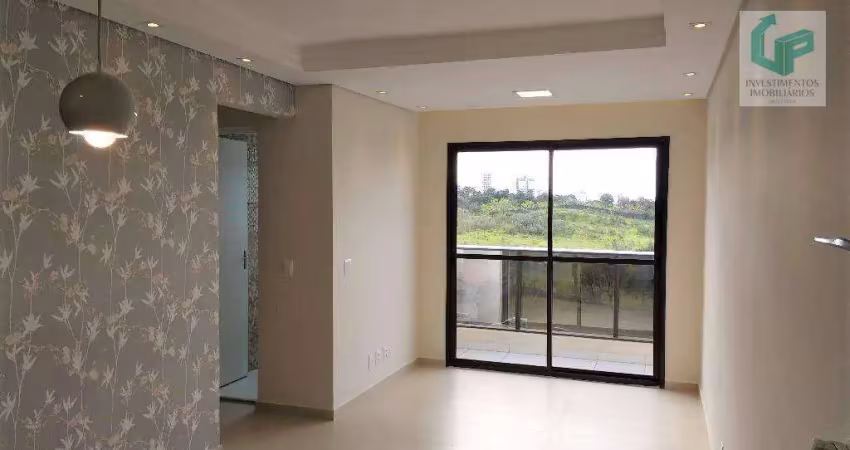 Apartamento com 2 dormitórios para alugar, 52 m² por r$ 2.362,39/mês - condomínio residencial paris - sorocaba/sp