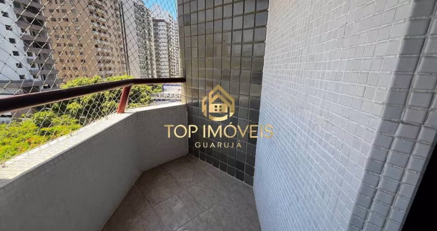Apartamento Mobiliado com Varanda e Vista para o Mar, Pitangueiras, Guaruja
