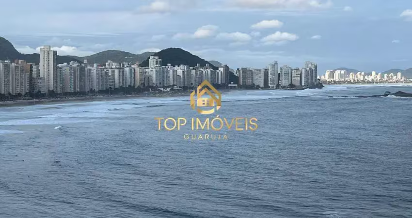 Amplo apartamento - 1 por andar - praia das astúrias, guarujá/sp