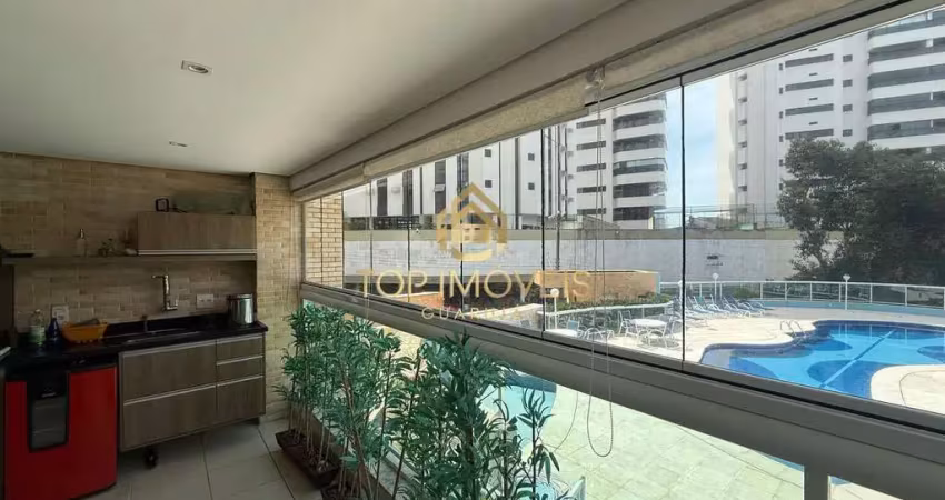 Apartamento a 50 metros da praia das astúrias - vista para o mar guarujá/sp