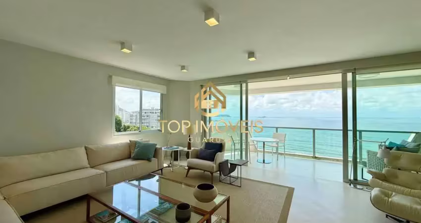 Apartamento de alto padrão de frente para o mar na praia das astúrias