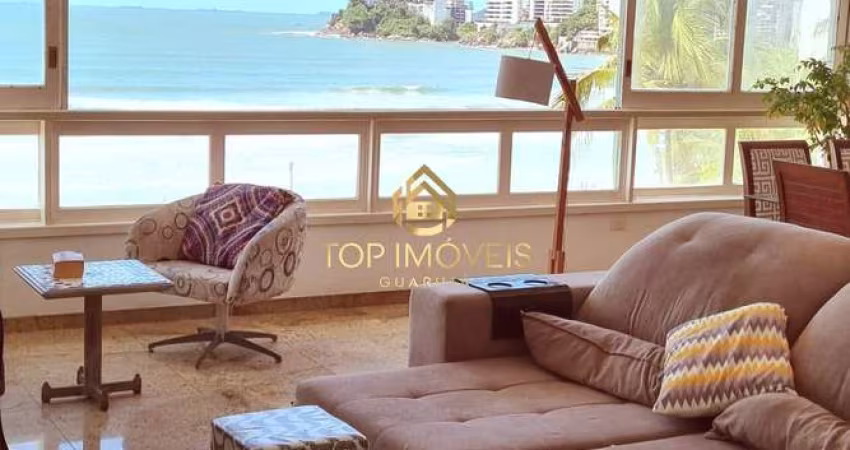 Apartamento para Locação Anual Frente Mar Praia de Pitangueiras Guarujá/SP