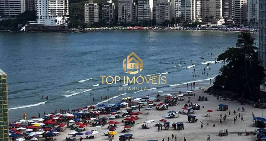 Apartamento com Varanda e Vista para o Mar - Pitangueiras Guarujá SP