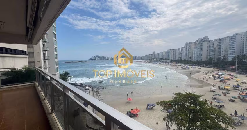 Apartamento com Varanda e Vista para o Mar Praia de Pitangueiras Guarujá