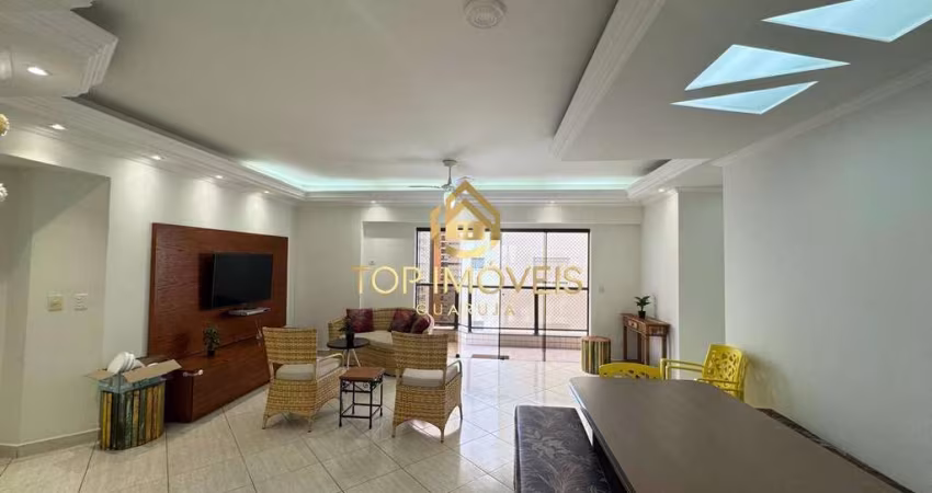 Apartamento Frente para o Mar com Varanda na Praia das Asturias Guarujá
