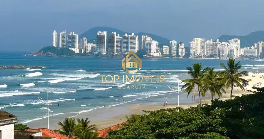 Apartamento reformado com vista para o mar - praia de pitangueiras, guarujá