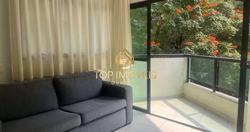 Apartamento com varanda em ótima localização praia de pitangueiras guarujá