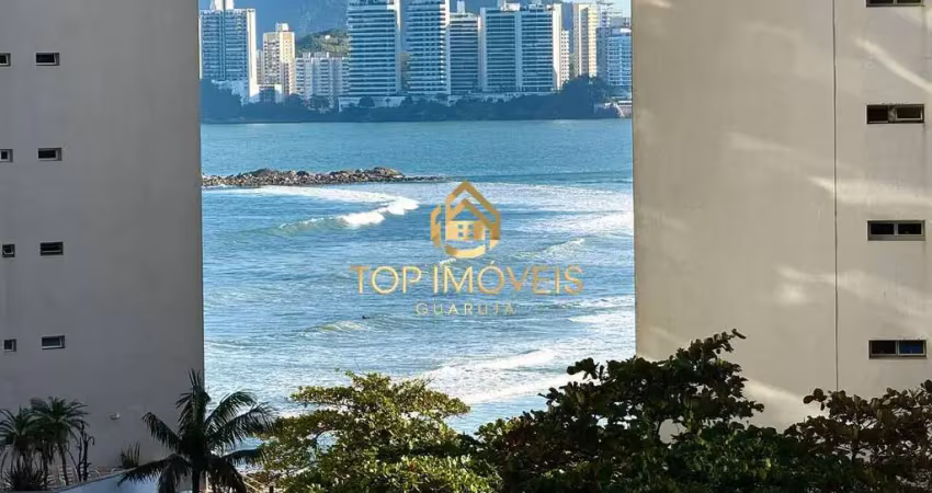 Apartamento mobiliado vista para o mar na praia de pitangueiras guaruja