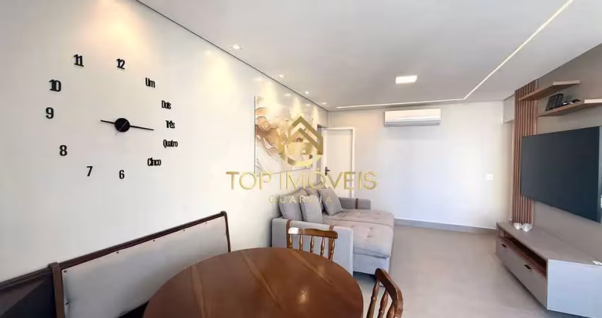 Apartamento reformado 3 dorms vista mar na praia de pitangueiras guarujá sp