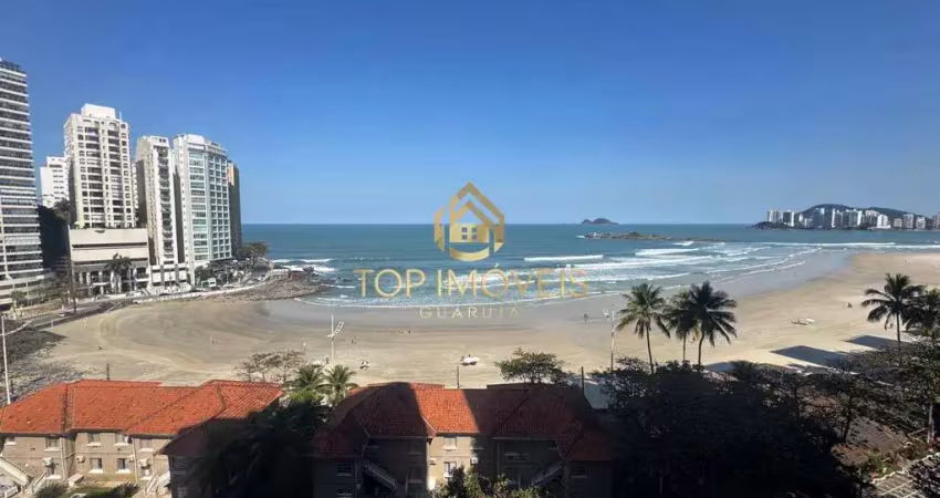 Apartamento de frente para o mar na praia de pitangueiras - guarujá sp