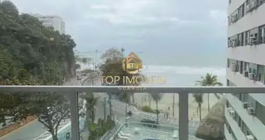 Apartamento frente para o mar na praia das astúrias - guarujá sp