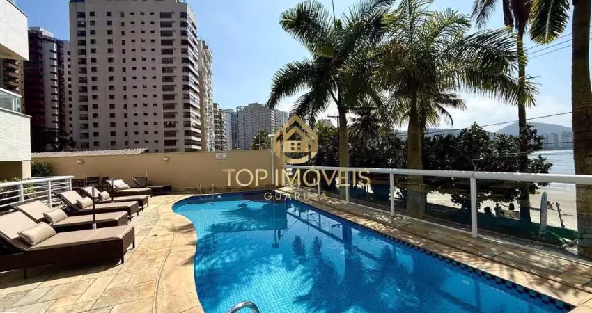 Apartamento à beira-mar na praia das astúrias – vista deslumbrante