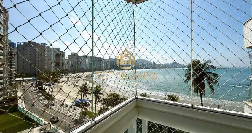 Apartamento frente mar alto padrão totalmente reformado praia das astúrias