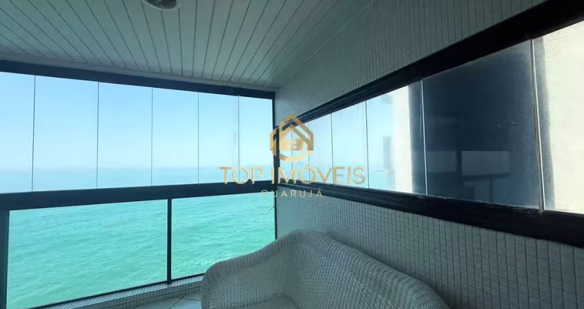 Apartamento frente mar lazer total, 3 suítes no morro do maluf - guarujá.