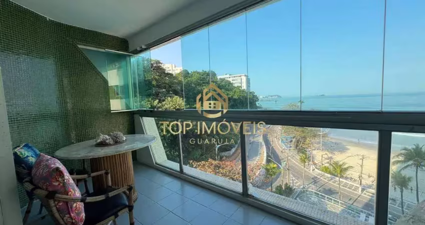 Apartamento mobiliado de frente para o mar na praia das astúrias
