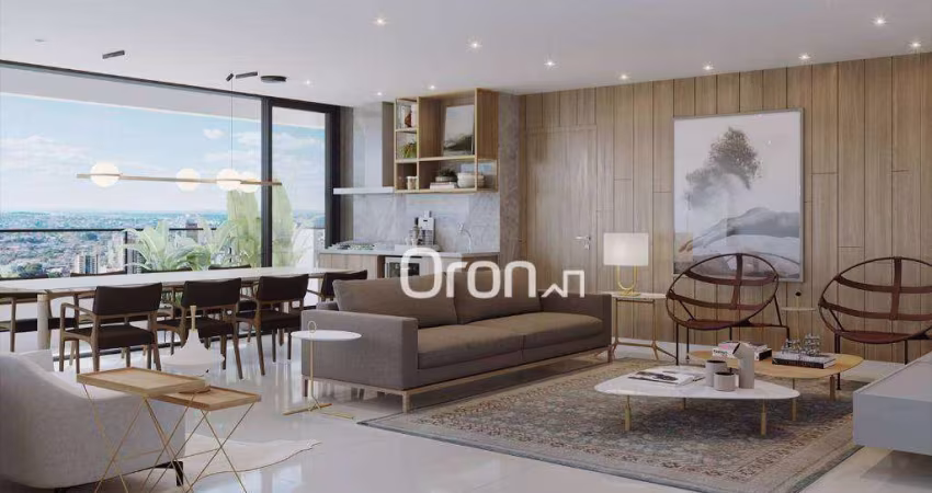 Apartamento com 4 dormitórios à venda, 185 m² por R$ 2.225.000,00 - Setor Oeste - Goiânia/GO
