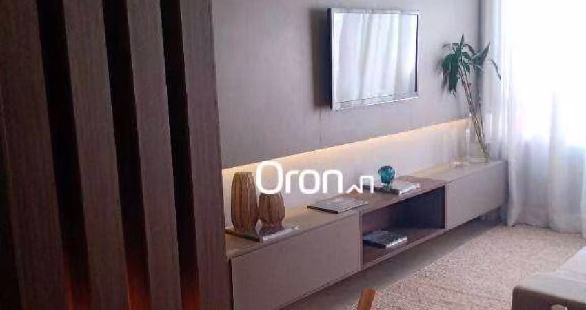 Apartamento com 2 dormitórios à venda, 60 m² por R$ 560.000,00 - Setor Central - Goiânia/GO