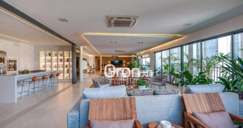 Apartamento com 4 dormitórios à venda, 271 m² por R$ 3.640.000,00 - Setor Oeste - Goiânia/GO
