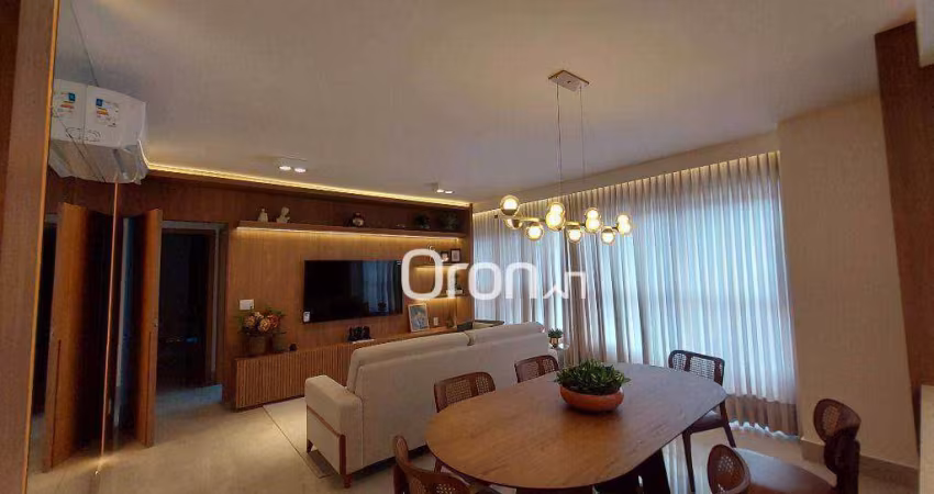 Apartamento com 3 dormitórios à venda, 115 m² por R$ 1.480.000,00 - Setor Marista - Goiânia/GO