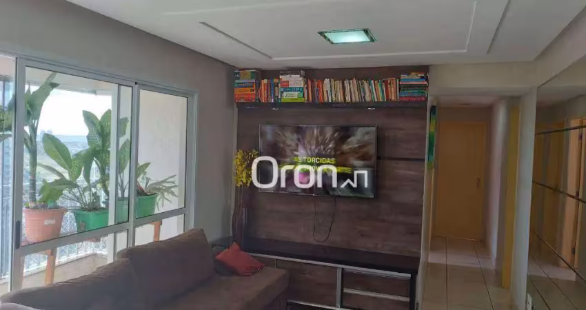 Apartamento com 3 dormitórios à venda, 84 m² por R$ 530.000,00 - Jardim Atlântico - Goiânia/GO