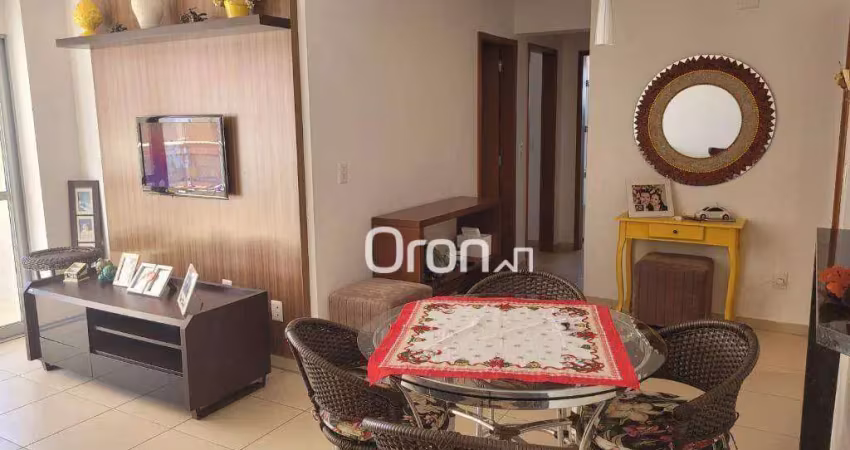 Apartamento com 3 dormitórios à venda, 85 m² por r$ 740.000,00 - jardim goiás - goiânia/go