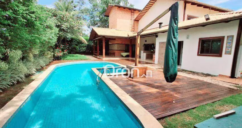 Sobrado à venda, 371 m² por R$ 3.800.000,00 - Residencial Aldeia do Vale - Goiânia/GO