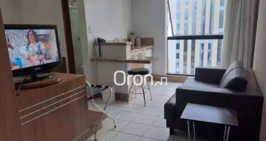 Flat mobiliado com 1 dormitório à venda, 34 m² por R$ 249.000 - Setor Oeste - Goiânia/GO
