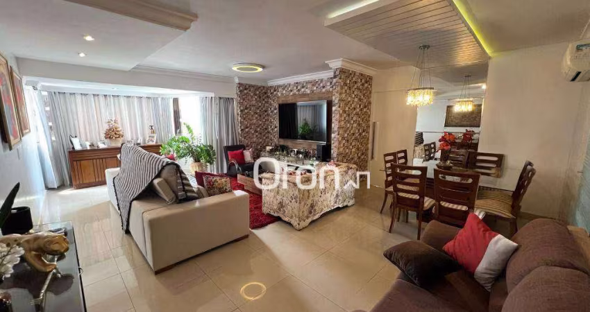 Apartamento mobiliado com 3 dormitórios à venda, 110 m² por R$ 550.000 - Setor Pedro Ludovico - Goiânia/GO