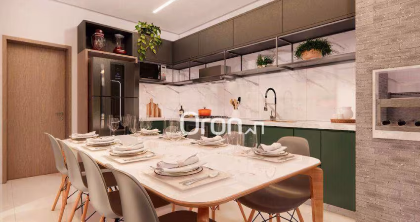 Sobrado com 3 dormitórios à venda, 145 m² por R$ 839.000,00 - Jardim Atlântico - Goiânia/GO