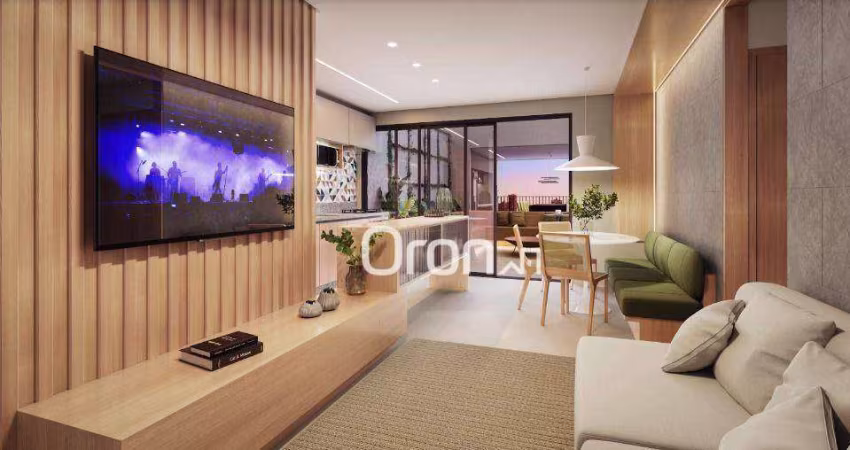 Apartamento com 2 dormitórios à venda, 75 m² por R$ 762.000,00 - Setor Bueno - Goiânia/GO