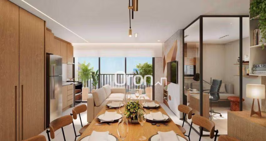 Apartamento com 2 dormitórios à venda, 68 m² por R$ 699.000,00 - Setor Bueno - Goiânia/GO