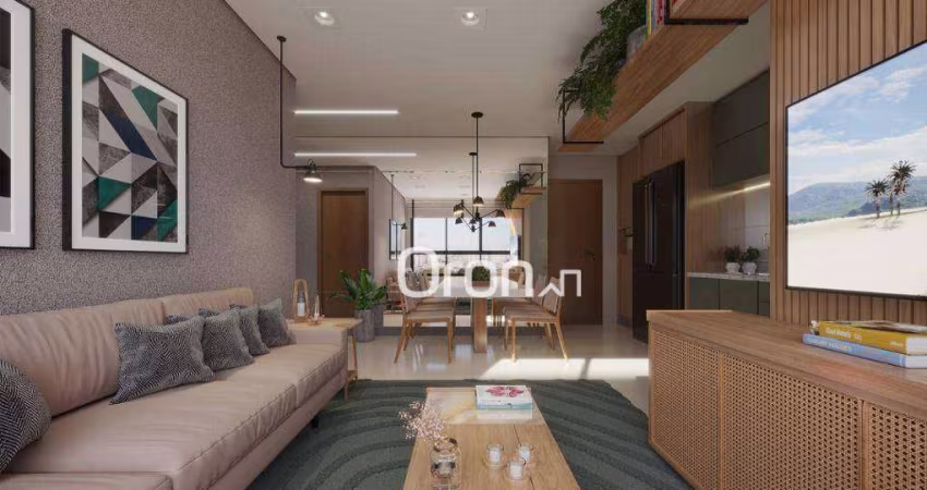 Apartamento com 2 dormitórios à venda, 76 m² por R$ 639.000,00 - Serrinha - Goiânia/GO