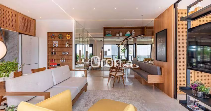 Flat com 1 dormitório à venda, 48 m² por R$ 710.000,00 - Setor Marista - Goiânia/GO